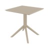 Sky - table taupe