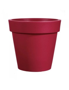 Cache-pot rouge - Easy résine couleur ou version lumineuse filaire